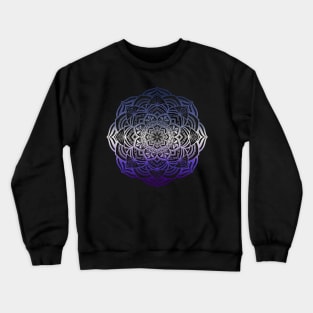 Gradient Butch Pride Mandala Crewneck Sweatshirt